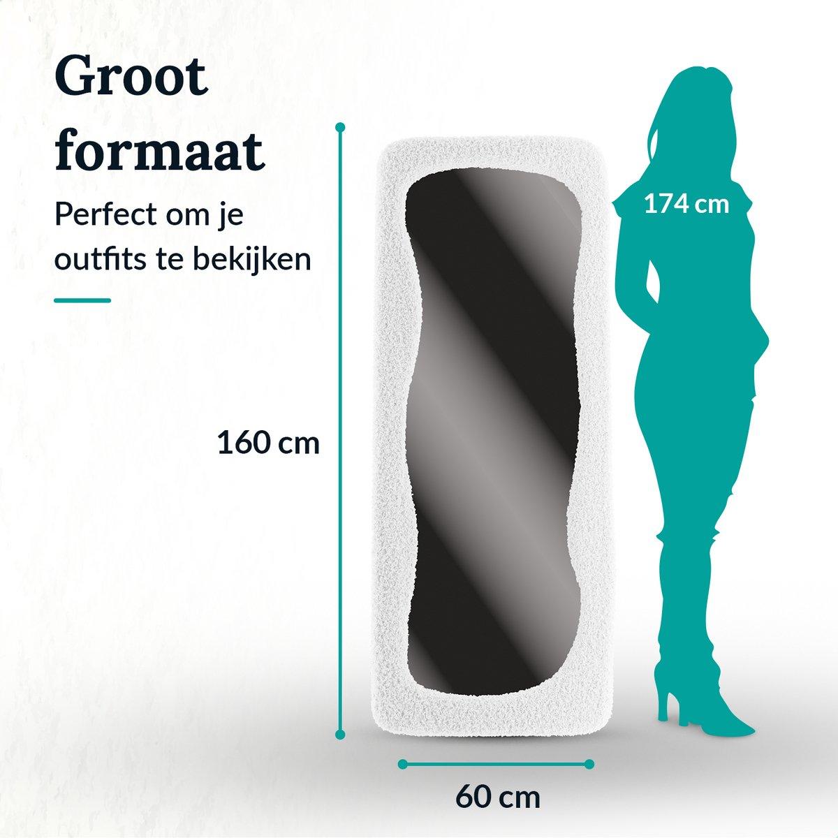 Grote spiegel 160x60 cm slaapkamer